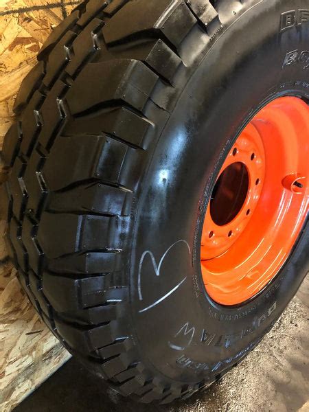 mounted skid steer tires